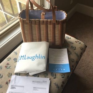 J. McLaughlin Vachetta Summer Satchel